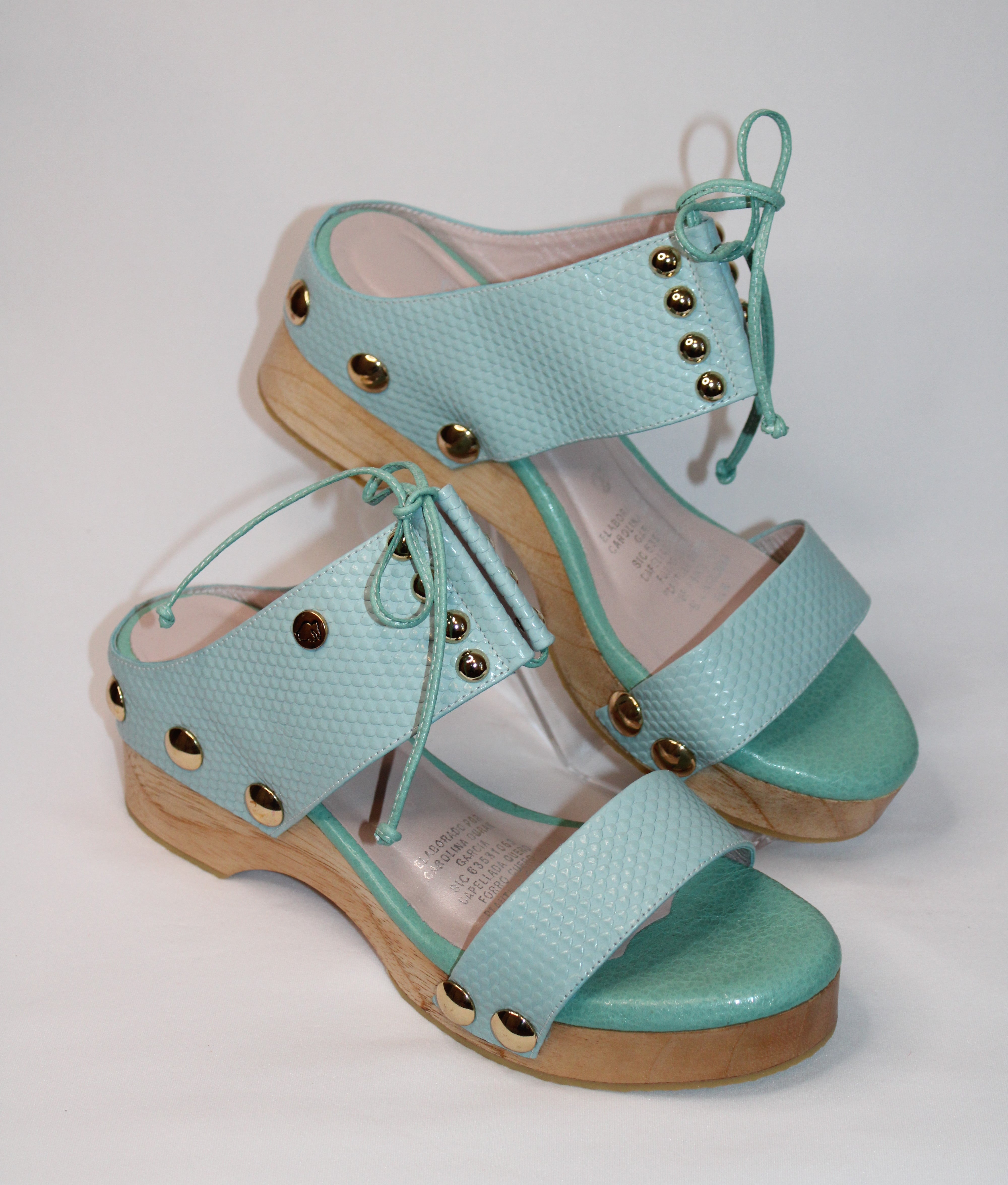 Flat sandals with wooden soles | REF 5651