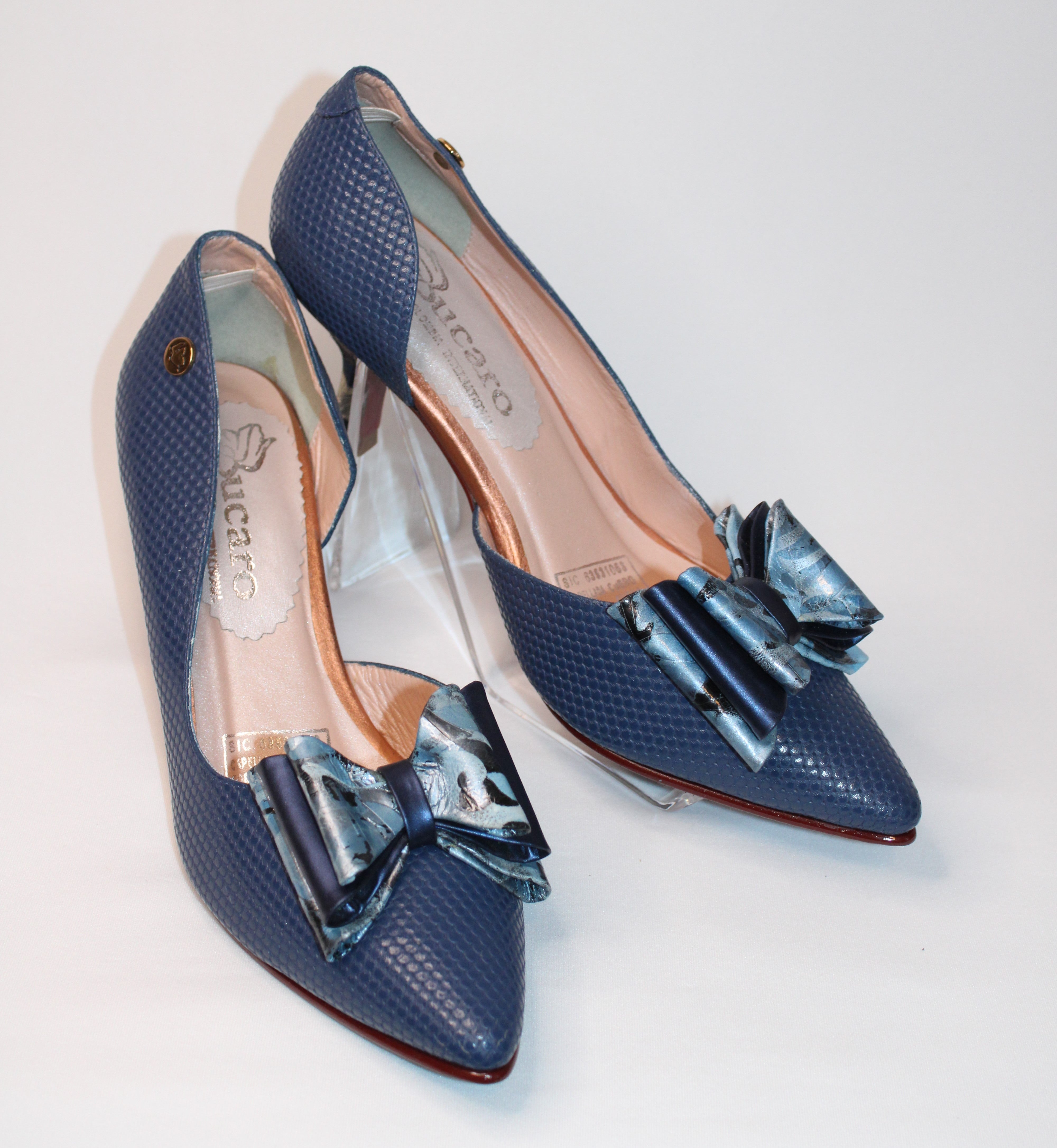 Dark Blue High heel | 3034